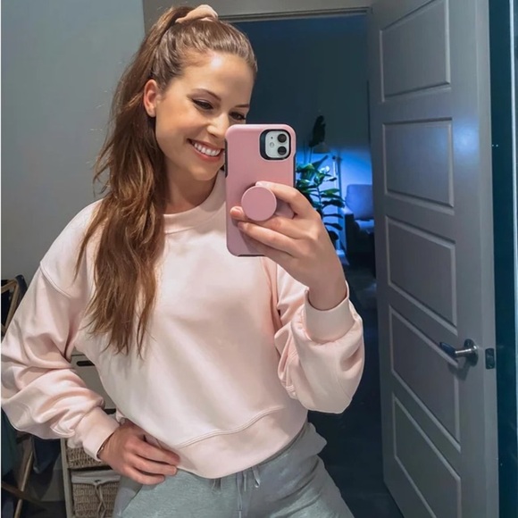 LULULEMON Blush Pink Pullover L - Picture 1 of 5